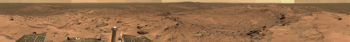 Foto panormica 360 de Marte